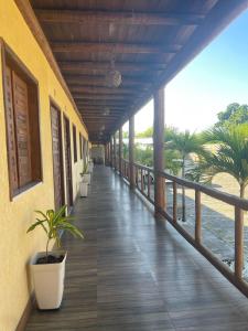 Balkón nebo terasa v ubytování Ilha de Itacimirim Pousada & Suítes