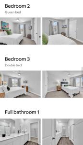 Postel nebo postele na pokoji v ubytování 3BR Town Home at North Myrtle Beach