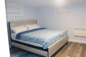 Postel nebo postele na pokoji v ubytování Abby's Lodge