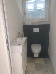 Koupelna v ubytování Appartement Ortale de Biguglia