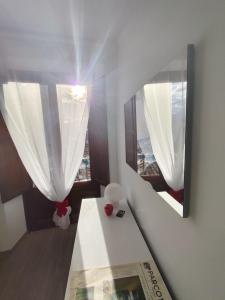 Koupelna v ubytování Casa Amarena