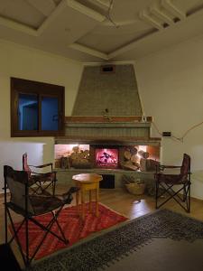 Χώρος καθιστικού στο Chez babayo