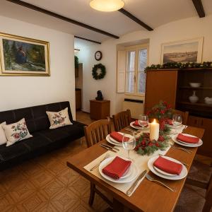 Χώρος καθιστικού στο Casa vacanza Escher