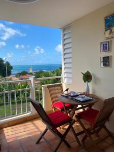 Un balcón o terraza en Tahiti in Tartane