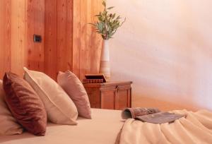 Ένα ή περισσότερα κρεβάτια σε δωμάτιο στο A-waay Stadel Walser Betta