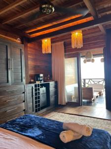 Kuchyň nebo kuchyňský kout v ubytování Yaku Hostel