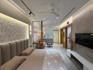 Χώρος καθιστικού στο Urban Ease Homestays