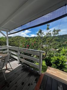 Μπαλκόνι ή βεράντα στο Grand studio Plaisance et Fleurs