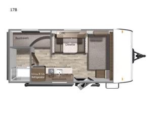 a floor plan of a room with a printer at Boston Homestel in Boston