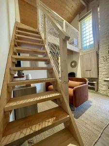 Posezení v ubytování Le Nid Charentais