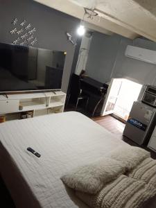 Postel nebo postele na pokoji v ubytování Habitación Privada en Casa compartida