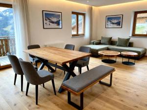 Χώρος καθιστικού στο Apartments Waldinger Top 3