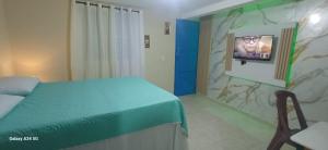 Postel nebo postele na pokoji v ubytování Nido de amor