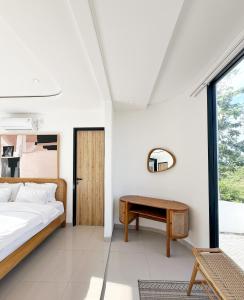 Ένα ή περισσότερα κρεβάτια σε δωμάτιο στο Villa Aura +13 φωτογραφίες