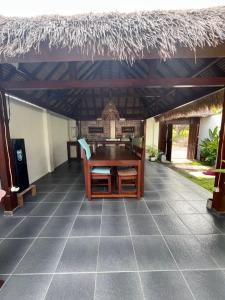 Patio nebo venkovní prostory v ubytování Little Lodge Villa