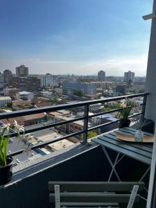 Balkón nebo terasa v ubytování Departamento con vista privilegiada de la ciudad