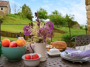 Jídlo v prázdninového domu nebo okolí