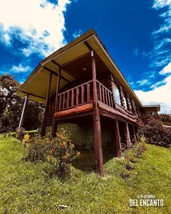 Aed väljaspool majutusasutust Eco Chalet El Encanto La Calera +24 fotot