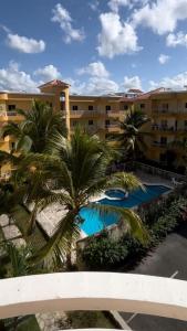 La alberca dentro o cerca de Villa Sol Apartments Punta Canada