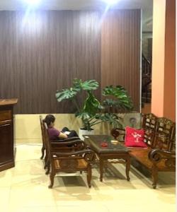 Χώρος καθιστικού στο Bảo Minh Motel