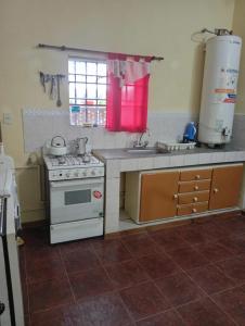 Køkken eller tekøkken på Refugio Blue Hill I