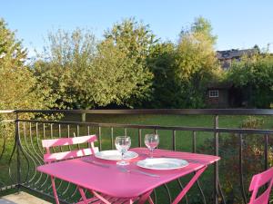 Balkón nebo terasa v ubytování Appartement spacieux à Évian, animaux admis et parking - FR-1-498-4