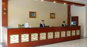 Vstupní hala nebo recepce v ubytování GreenTree Inn Bozhou Weiwu Road Hotel