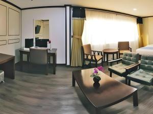 Köök või kööginurk majutusasutuses Horizon Hotel