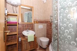 Koupelna v ubytování Villa Hacienda Grof