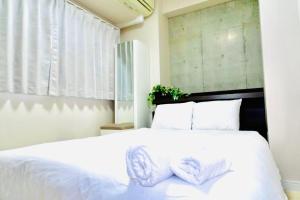 Ένα ή περισσότερα κρεβάτια σε δωμάτιο στο Trh Sophia