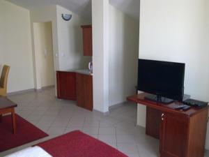 TV a/nebo společenská místnost v ubytování Apartments Vila Kristina