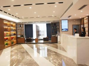 Vstupní hala nebo recepce v ubytování Green Tree Inn Zhenjiang Jiepai Town