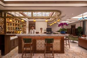 Hosté ubytování Nost algia S Hotel Shanghai Fudan University 时光漫步S酒店上海复旦大学五角场地铁站店 Free fresh ground coffee,Free laundry service