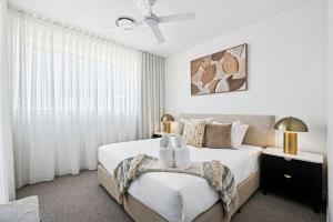 Ένα ή περισσότερα κρεβάτια σε δωμάτιο στο Ocean Views at Kings Beach