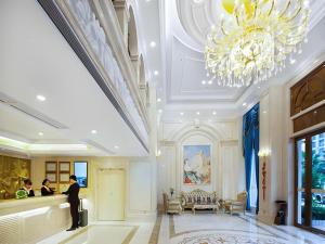 Χώρος καθιστικού στο Vienna Hotel Hunan Ningyuan Jiuyi