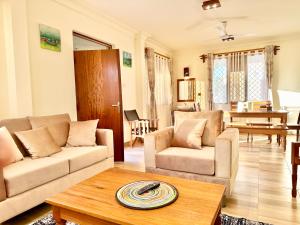 Posezení v ubytování 3 Bedroom Luxury Villa-Sita in Diani