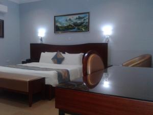 Voodi või voodid majutusasutuse Conference Hotel & Suites Ijebu toas