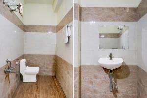 Koupelna v ubytování Collection O Chirala Beach View Formerly Sea Shell Resort