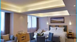 Postel nebo postele na pokoji v ubytování GreenTree Eastern Bijie Qixingguan Zhaoshanghuayuan Hotel + 171 fotografií