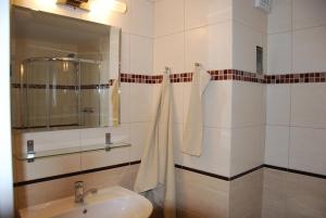 Kúpeľňa v ubytovaní Apartment Ptačí Dům