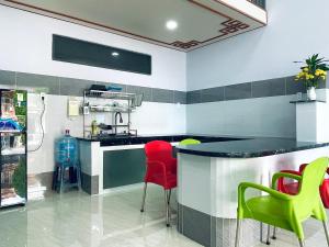 Kuchyň nebo kuchyňský kout v ubytování Căn Hộ Tiện Nghi & Thoải Mái Ở Trà Vinh