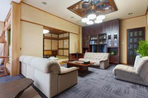 Posezení v ubytování 和がと Wagato Kawaguchiko