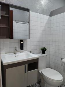 Koupelna v ubytování Emman's Guest House