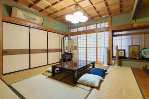Postel nebo postele na pokoji v ubytování 和がと Wagato Kawaguchiko