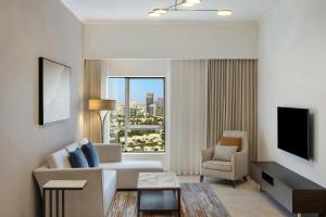 Μια τηλεόραση ή/και κέντρο ψυχαγωγίας στο Vintage Grand Hotel Apartments Dubai