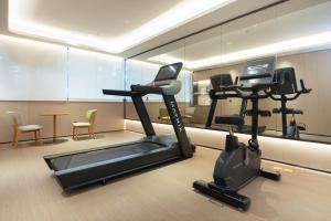 Fitness centrum a/nebo fitness zařízení v ubytování JI Hotel Shenzhen Guanlan Huawei Jiulongshan