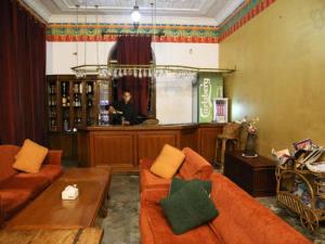 Posezení v ubytování Grand Norling Hotel's Resort