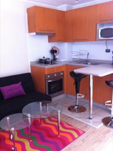 Köök või kööginurk majutusasutuses Barcelo Suites Viña del Mar