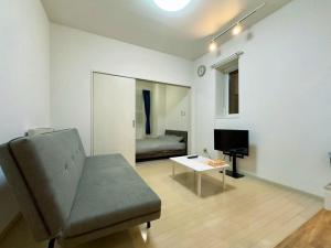 Μια τηλεόραση ή/και κέντρο ψυχαγωγίας στο 411札幌駅7分と大通駅徒歩6分で好立地な都心を満喫でき綺麗な部屋で快適が生活が実現