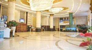 Ο χώρος του λόμπι ή της ρεσεψιόν στο Foshan Xin Hu Hotel